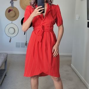 Red dress